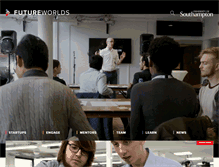 Tablet Screenshot of futureworlds.com